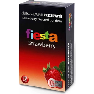 Strawberry (Cilekli) 12'li İthal Prezervatif