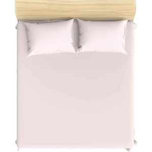 Saten Pembe 160 x 200 Çift Kişilik Lastikli Çarşaf Takımı
