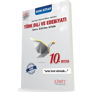 Limit Yayınları 10. Sınıf Edebiyat Konu Bitirme Kitabı