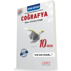Limit Yayınları 10. Sınıf Coğrafya Konu Bitirme Kitabı