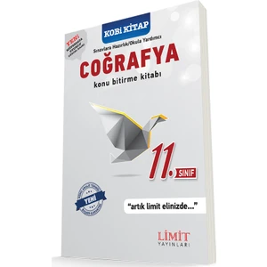 Limit Yayınları 11. Sınıf Coğrafya Konu Bitirme Kitabı