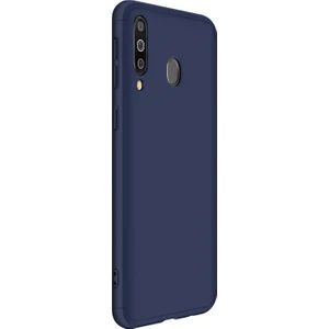 Samsung Galaxy M30 Kılıf Double Dip 360 Protective Lacivert