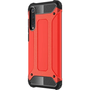 Xiaomi Mi 9 Kılıf Rugged Armor Kırmızı
