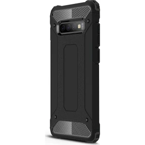 Samsung Galaxy S10 Plus Kılıf Rugged Armor Siyah