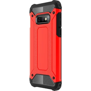Samsung Galaxy S10E Kılıf Rugged Armor Kırmızı