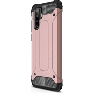 Huawei P30 Pro Kılıf Rugged Armor Rose Gold