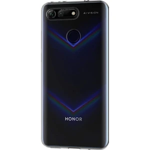 Huawei Honor View 20 Kılıf Transparent Soft Beyaz