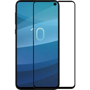 Samsung Galaxy S10E Tam Kaplayan Temperli Cam Ekran Koruyucu Siyah