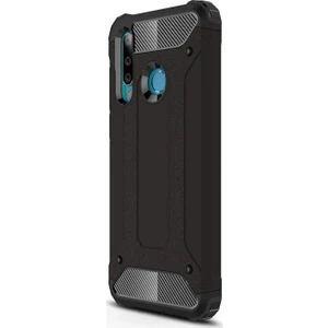 Huawei P30 Lite Kılıf Rugged Armor Siyah