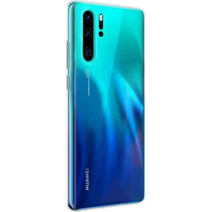 Huawei P30 Pro Kılıf Transparent Soft Beyaz