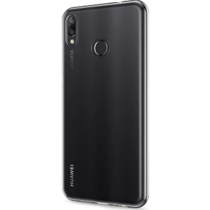 Huawei Y7 2019 Kılıf Transparent Soft Beyaz