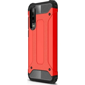 Huawei P30 Kılıf Rugged Armor Kırmızı