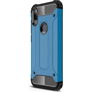 Xiaomi Mi Play Kılıf Rugged Armor Mavi