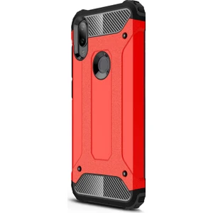 Xiaomi Mi Play Kılıf Rugged Armor Kırmızı