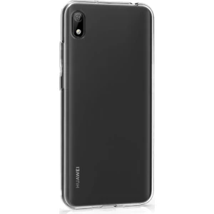Huawei Y5 2019 Kılıf Transparent Soft Beyaz