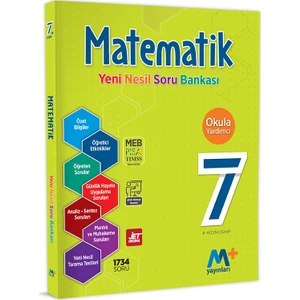 Martı Okul 7. Sınıf Matematik Yeni Nesil Soru Bankası