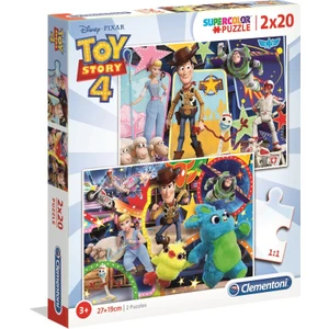 2 x 20 Parça Puzzle Toy Story 4