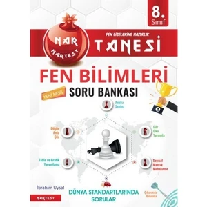 Nartest Yayınevi 8. Sınıf Nar Tanesi Fen Bilimleri Altın Sorular