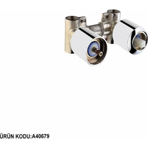 Pure Ankastre Banyo Bataryası 2 Yollu Sıva Altı A40679