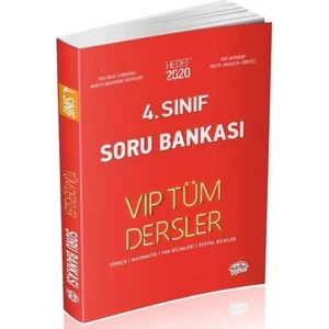 Editör Yayınları 4. Sınıf VIP Tüm Dersler Soru Bankası