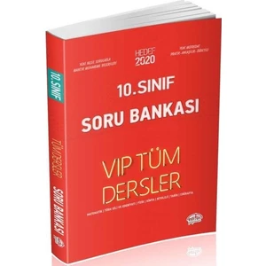 Editör Yayınları 10. Sınıf VIP Tüm Dersler Soru Bankası