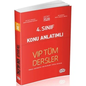Editör Yayınları 4. Sınıf VIP Tüm Dersler Konu Anlatımlı