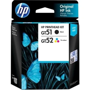 Hp 3Jb06Aa Gt51 / Gt52 Siyah+Renkli Baskı Kafası (M0H50A+M0H51A) Deskjet Gt5810, Gt5820