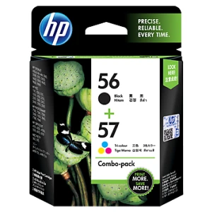 Hp 56-57 Siyah Ve Renkli 2Li Paket  Kartuş (Cc629Aa)