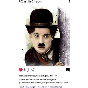 Charlie Chaplin- Bookstagram Defter