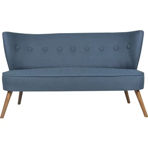 Ze10 Design Bienville Loveseat İkili Kanape Gece Mavisi