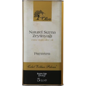 Celal Volkan Pekcan Natürel Sızma Zeytinyağı 5lt Premium