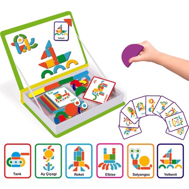 Diytoy Manyetik Eğlenceli Parçalar 76 Parça Eğitici Oyun Fiyatı
