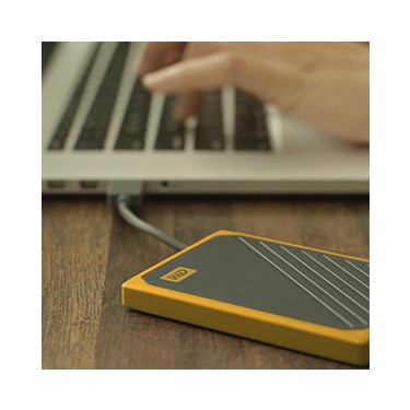 WD My Passport Go 1TB 400MB/s USB 3.0 Sarı Taşınabilir SSD Fiyatı