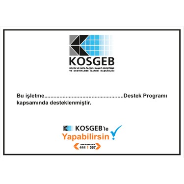 Kosgeb Destek Programi Tabelasi Dekote Malzeme Fiyati