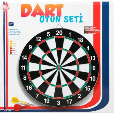 Sunman Dart Oyun Seti 6 Oklu 41,5