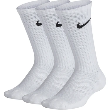 Nike SX6842-100 Performance Cushioned Crew Çocuk 3 Lü Çorap