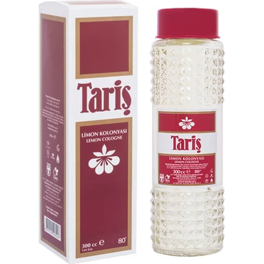 Tariş Limon Kolonyası 80 Derece 300Cc Cam