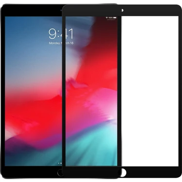 Microsonic Apple iPad Air 3 10.5'' 2019 (A2152-A2123-A2153-A2154) Tam Kaplayan Temperli Cam Ekran