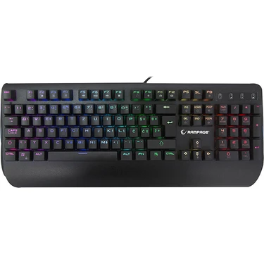 Rampage KB-R90 Orion RGB Versiyon  Blue Switch Gaming Mekanik