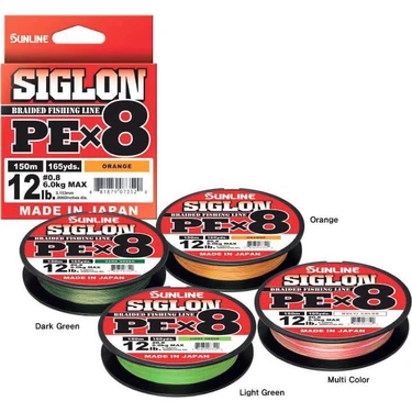 Sunline Siglon Braid Pe x8 İp Olta