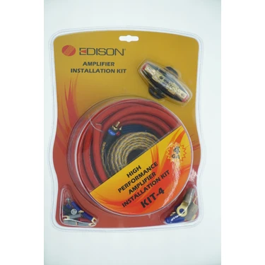 Edison Kit-4ga Kali̇teli̇ Anfi Montaj Kablo