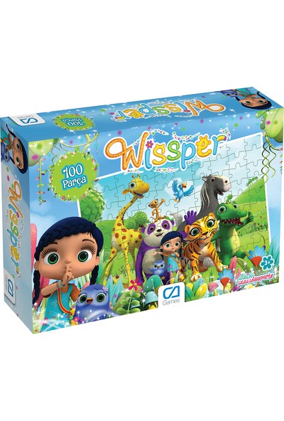 Ca Games Wissper 100 Parça Çocuk Puzzle