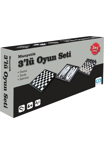 Ca Games Norm Mıktanıslı 3'Lü Oyun Seti