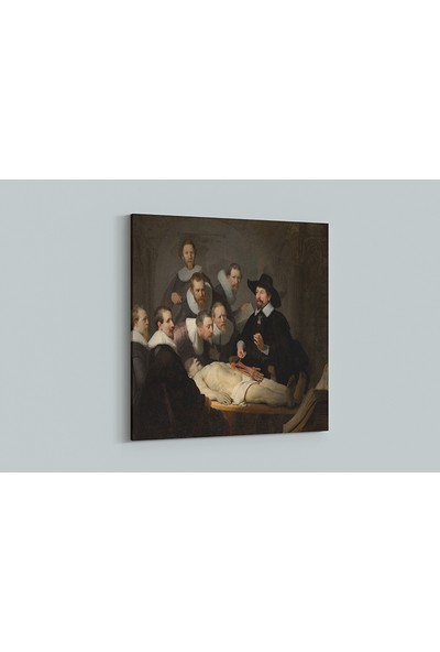 Moda Duvar Rembrandt-Dr.Nicolaes Tulp'Un Anatomi Dersi 70X70 Cm Rssm-2019034