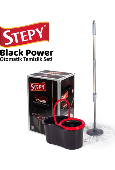 Stepy Black Power Otomatik Temizlik Seti