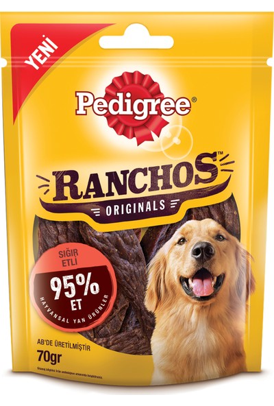 Pedigree Ranchos Biftekli Köpek Ödül Maması 70 Gr