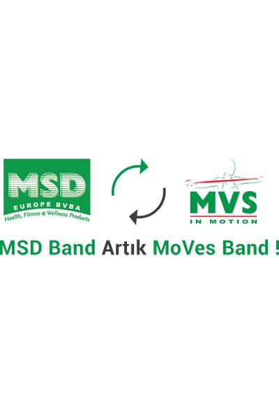 Pi̇lates Egzersi̇z Lasti̇ği̇ Mvs Moves Band Msd