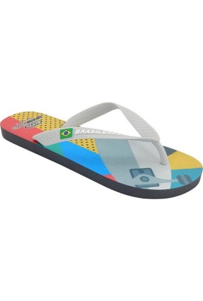 Brasileras Printed Erkek Terlik 39-46