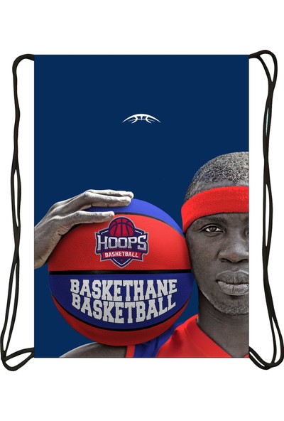 Hoops Basketball Klasik Dijital Baskılı Torba Çanta