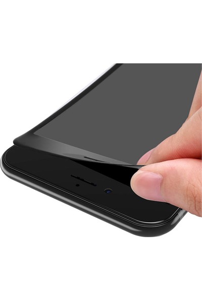 Monsterskin Apple iPhone 7 Plus / 8 Plus Pet 5D Full Kaplayan İnce Ultra Darbeye Dayanaklı Ekran Koruyucu